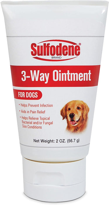 Sulfodene 3-Way Ointment for Dogs, 2 oz -   