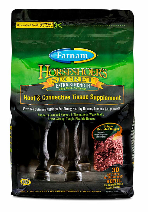 Horseshoer's Secret Hoof & Connective Tissue Supplement - 3.75 lb Extra Strength Hoof & Connective Tissue Supplement  