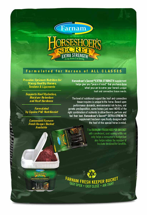 Horseshoer's Secret Hoof & Connective Tissue Supplement - 3.75 lb Extra Strength Hoof & Connective Tissue Supplement  