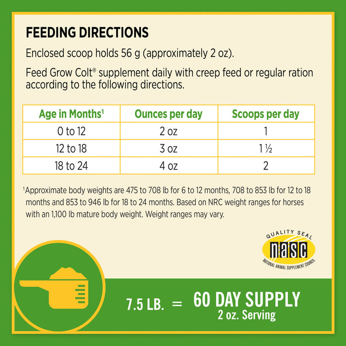 Grow Colt by Farnam - Grow Colt, 7.5 lb  