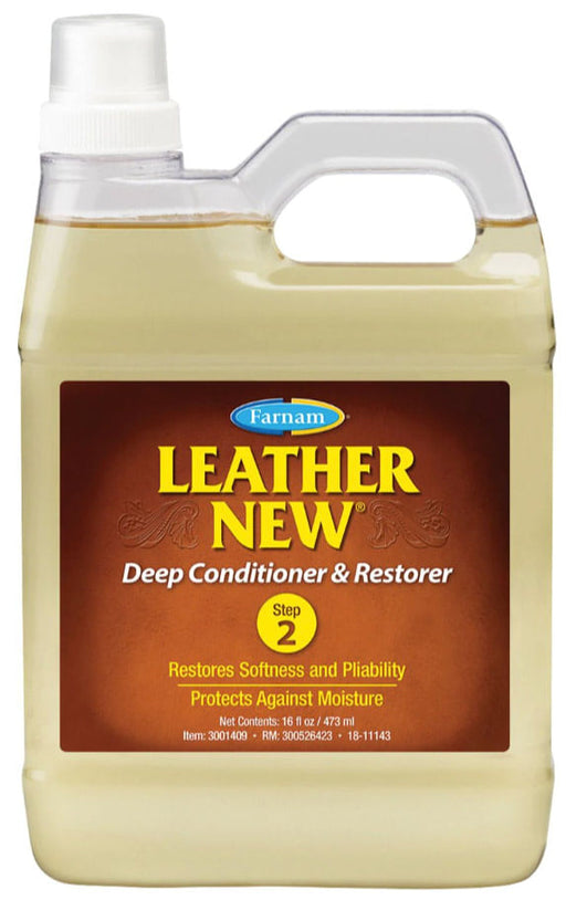 Leather New Deep Conditioner and Restorer - Leather New Deep Conditioner/Restorer, 16 oz  