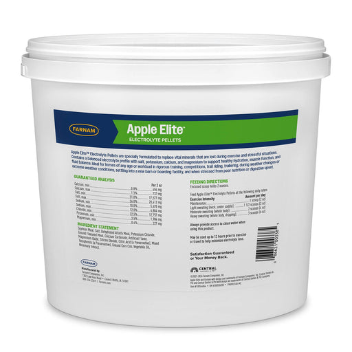 Farnam Apple Elite Electrolyte Pellets for Horses, 7.5 lbs, 40 Day Supply - FA9A - 7.5 lbs - 40 Day Supply - 2