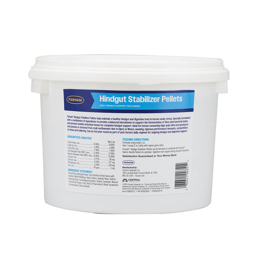 Farnam® Hindgut Stabilizer for Horses, Pellets - V6M7 - 3.75 lbs - 2