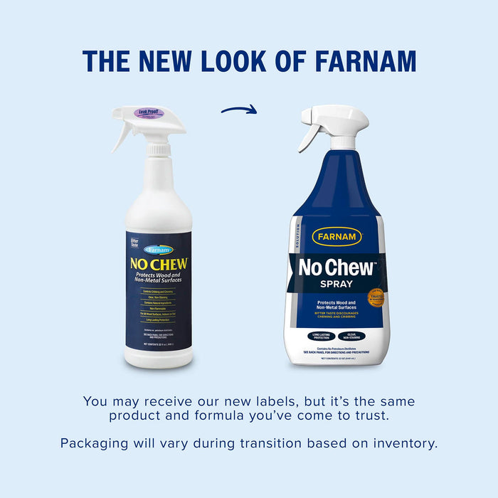 Farnam No Chew Chewing/Cribbing Deterrent, 32 oz Spray - FAN1 - 3