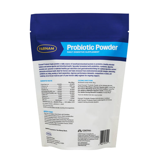 Farnam® Probiotic Digestive Supplement for Horses, Powder - V6M5 - 1 lb - Apple and Molasses - 2