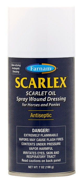 Farnam Scarlex Scarlet Oil Spray Wound Dressing, 7 oz - Jeffers - Animal Health & Wellness > Medicine