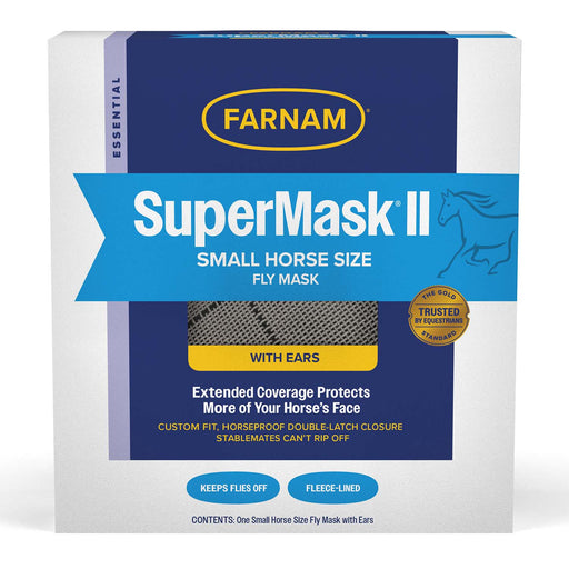 Farnam SuperMask II Classic Horse Fly Mask with Ears - FACX - Arabian - 1