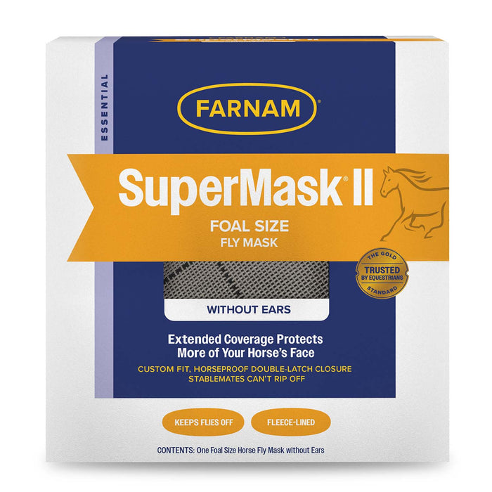 Farnam SuperMask II Horse Fly Mask without Ears - FACL - Foal - 1