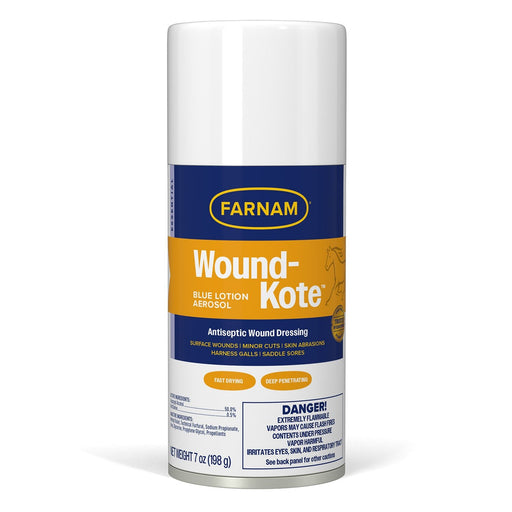 Farnam Wound - Kote Blue Lotion Spray Wound Dressing, 7 oz - FA5E - 7 oz - 1