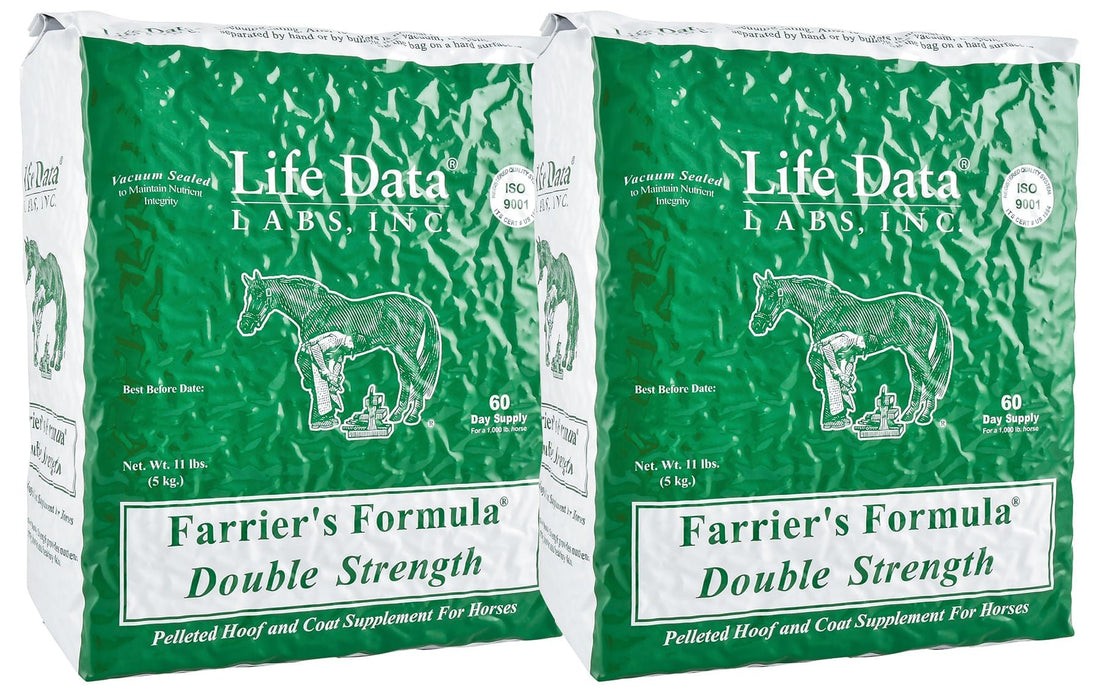 Farrier's Formula Double Strength, 11 lb Twin Pack - Jeffers - Animal Health & Wellness > Vitamins & Supplements