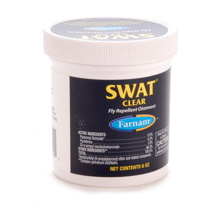 Swat Fly Repellent Ointment - 6 oz Clear Swat Fly Repellent Ointment  