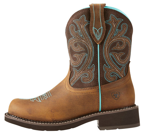 Fatbaby Heritage Western Boot, Distressed Brown Fudge - Jeffers - Women > Boys > Shoes, Boots