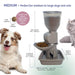 Feeding Friend Automatic Pet Feeder – Timed Portion Control Food & Water Dispenser for Cats and Dogs - RL33 - Taupe - Small - 1 - 19