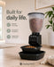 Feeding Friend Automatic Pet Feeder – Timed Portion Control Food & Water Dispenser for Cats and Dogs - RL33 - Taupe - Small - 1 - 26