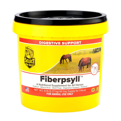 Fiberpsyll Psyllium Pellets – Digestive Support & Sand Removal Supplement for Horses with Probiotics & Enzymes - Jeffers - Animal Health & Wellness > Vitamins & Supplements