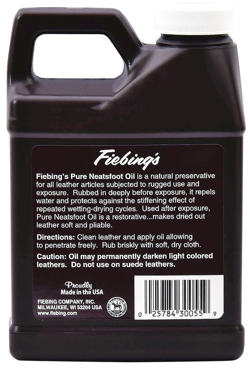 Fiebing's 100% Pure Neatsfoot Oil - Jeffers - Horse Supplies > Riding Apparel & Accessories > Leather Care