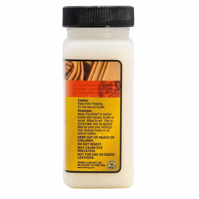 Fiebing's Tan - Kote Neutral Top Finish for Saddles & Leathercraft, 4 oz - F1UH - Clear - 4 oz - 2