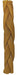 Fieldcrest Farms Braided Bully Crunchers Dog Treats, All - Natural Long - Lasting Chew, Grass - Fed Beef, Single Ingredient, Odor - Free - RR3GR - 6" - Each - 1