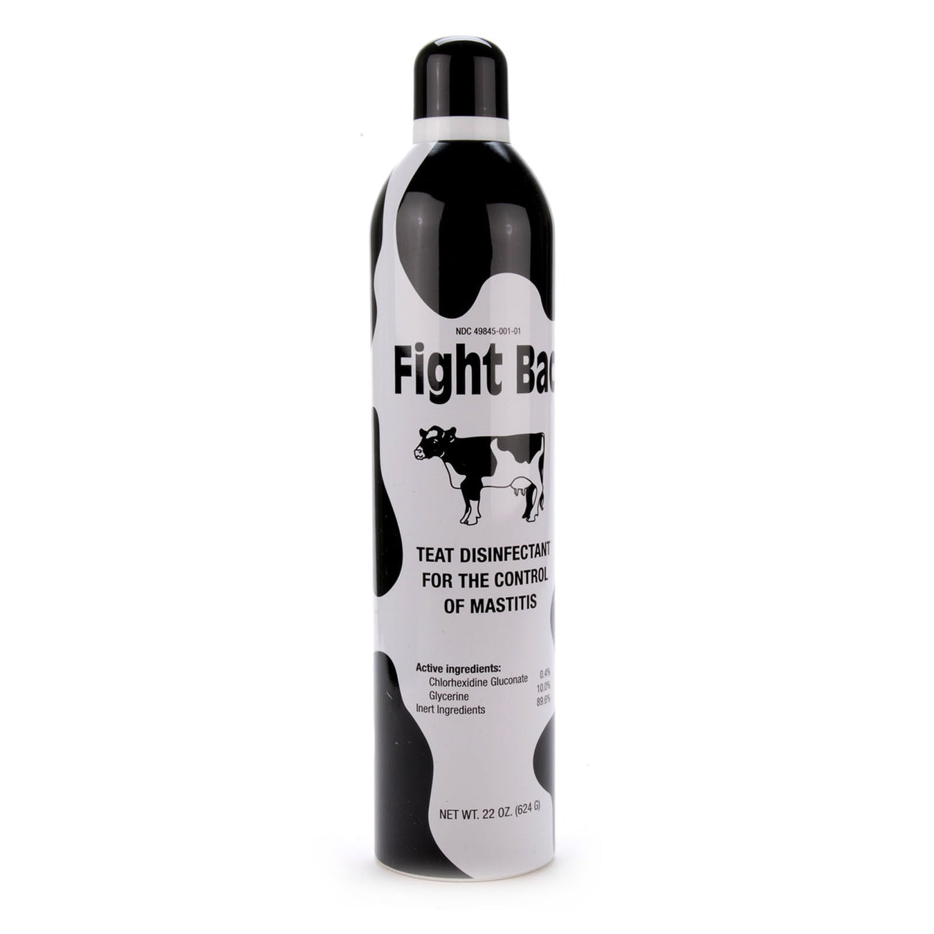 Fight Bac Teat Disinfectant, 22 oz - One Can Treats 300+ Cows - DSFB - 1