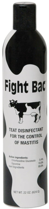 Fight Bac Teat Disinfectant, 22 oz - One Can Treats 300+ Cows - DSFB - 4