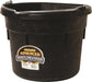 Flat - Back Rubber Bucket - M31BJ - Black - 18qt - 2