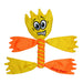 Flathead Dog Toy - H7WB - Assorted - Medium - 3