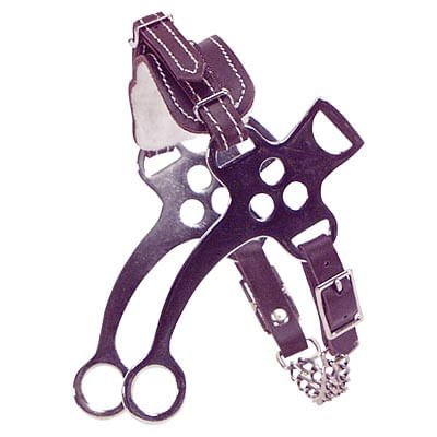 Fleece Lined Adjustable Hackamore - Jeffers - Horse Supplies > Horse Tack > Bridle Bits