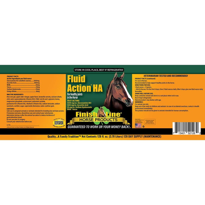 Fluid Action® HA for Horses - FRFD - 1 gallon - 3