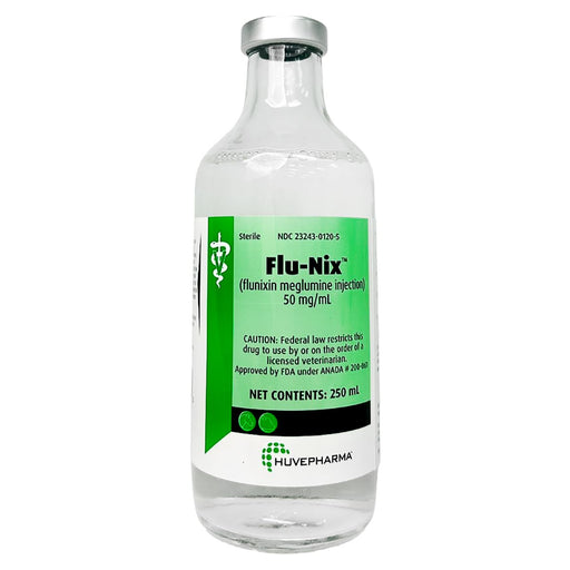 Flunixin Meglumine Injectable Solution for Horses & Cattle, 50 mg/mL - 012BIM-00202 - 250ml - 2