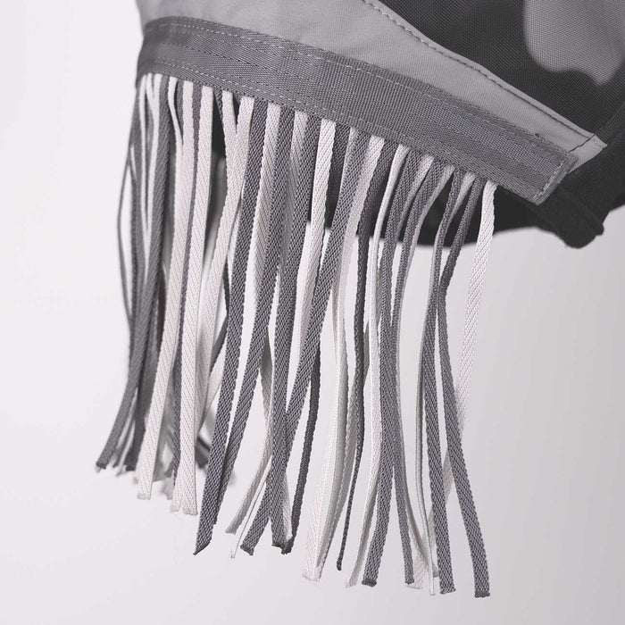 Flyguard Pro Fine Mesh Horse Fly Mask with Ears & Nose Fringe, Black - SEP2DE - Black - Cob - 4