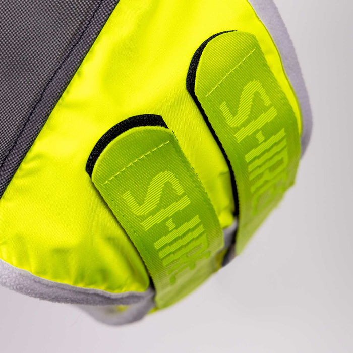 Flyguard Pro Hi - Viz Fine Mesh Horse Fly Mask with Ears & Nose - SEP2CS - Yellow - Cob - 2
