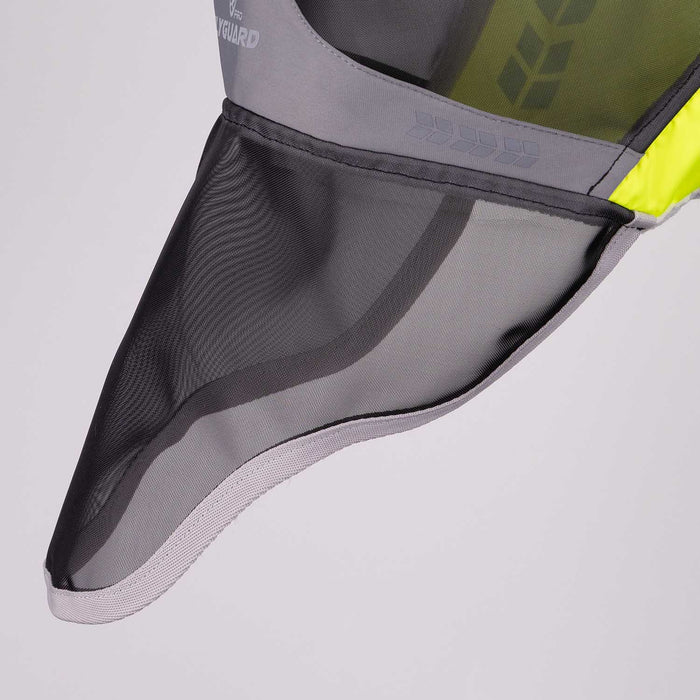 Flyguard Pro Hi - Viz Fine Mesh Horse Fly Mask with Ears & Nose - SEP2CS - Yellow - Cob - 4