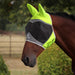 Flyguard Pro Hi - Viz Fine Mesh Horse Fly Mask with Ears - SEP2CW - Yellow - Cob - 1