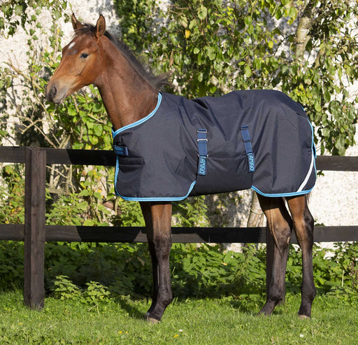 Amigo 600D Foal Blanket - Navy/Electric Blue 30 in 