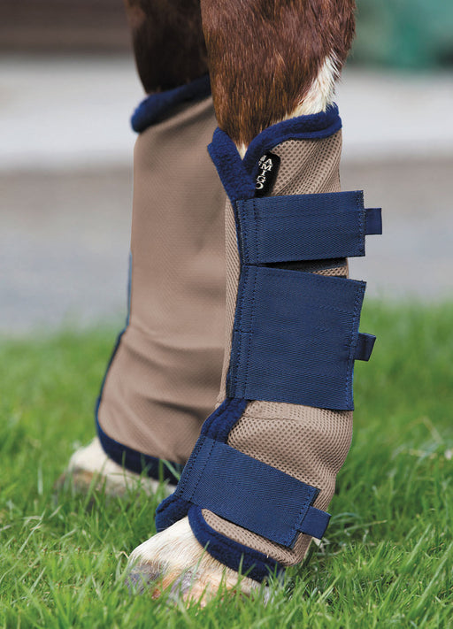 Amigo Fly Boots, Bronze/Navy - Cob  