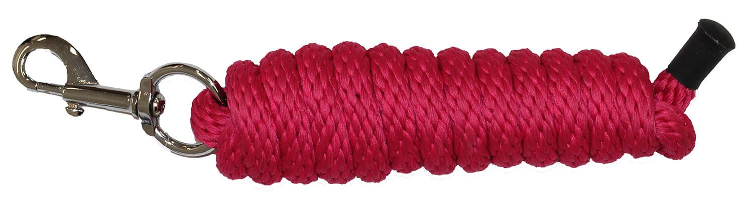 Loveson Lead Rope for Horses w/ Trigger Clip, 6'  - Pink  