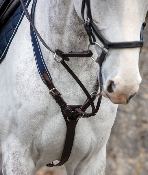 Rambo Micklem Breastplate - Brown Cob 