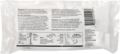 Focus Cat Vax 3 Cat Vaccine, Single Dose — Jeffers