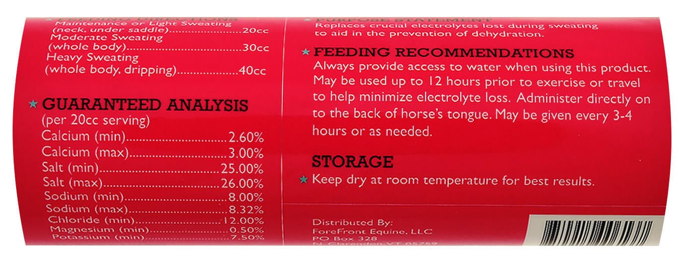 ForeLyte Paste - Jeffers - Animal Health & Wellness > Vitamins & Supplements