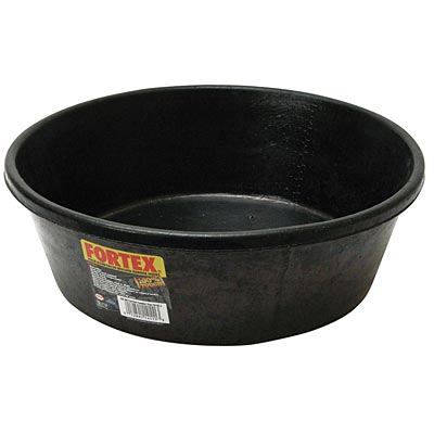 Fortex Rubber Bowls, Black Only — Jeffers