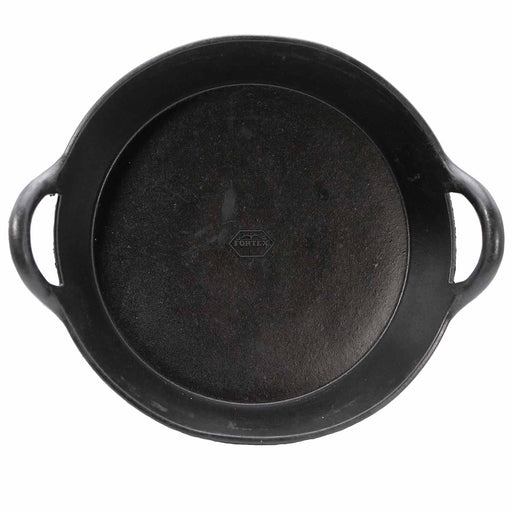 Fortex Rubber Feeder Pan with Handles, 3 Gallon - FXF1-WH - Black - 3 Gallon - 1