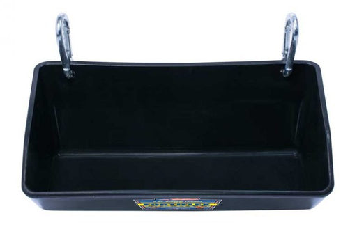 Fortiflex 3 Quart Animal Feeder – Hanging Livestock Feeder for Pigs, Goats & Sheep - FXU3 - Black - 3 qt - 2