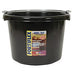 Fortiflex® 8 Quart Utility Pail – Heavy - Duty Multi - Purpose Bucket, UV - Protected - FXQ4 - Black - 8 Quarts - 11