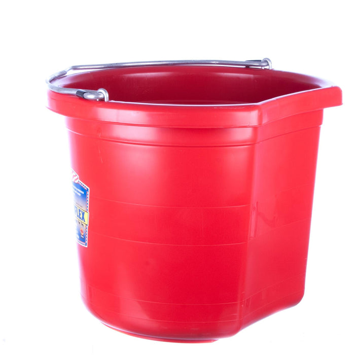 Fortiflex Flatback Bucket 24 qt (6 gallon) - Jeffers - Farm & Ranch Supplies > Livestock Feeders & Waterers