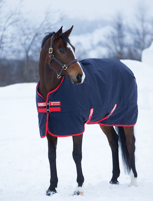 Rambo Original Medium Weight Horse Turnout Blanket - 72 in  