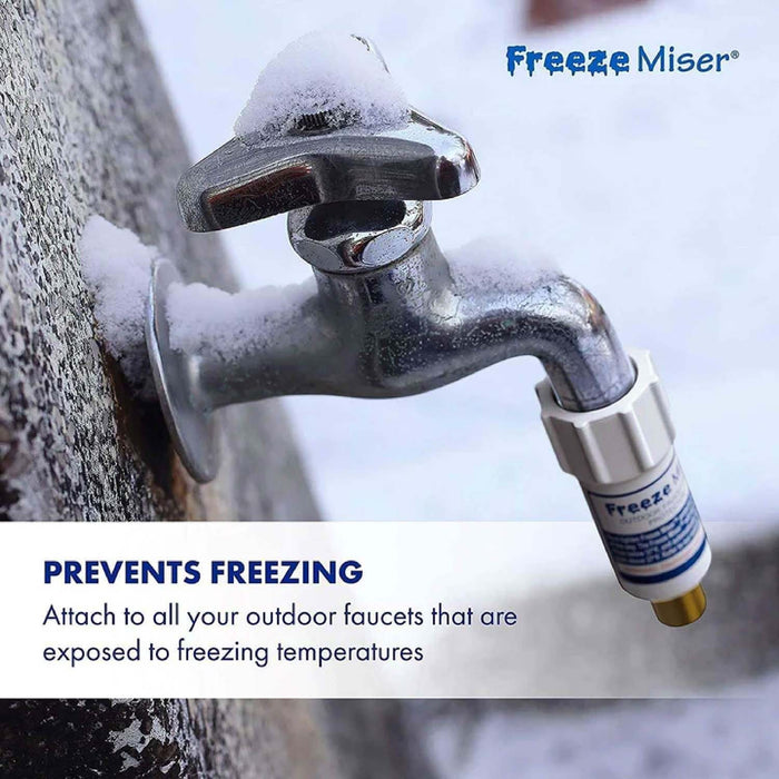 Freeze Miser Outdoor Faucet Freeze Protector - Jeffers - Farm & Ranch Supplies > Livestock Feeders & Waterers