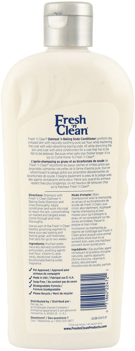 Fresh 'n Clean Oatmeal 'n Baking Soda Conditioner - Jeffers - Animal & Pet Supplies > Pet Grooming > Pet Shampoo & Conditioner