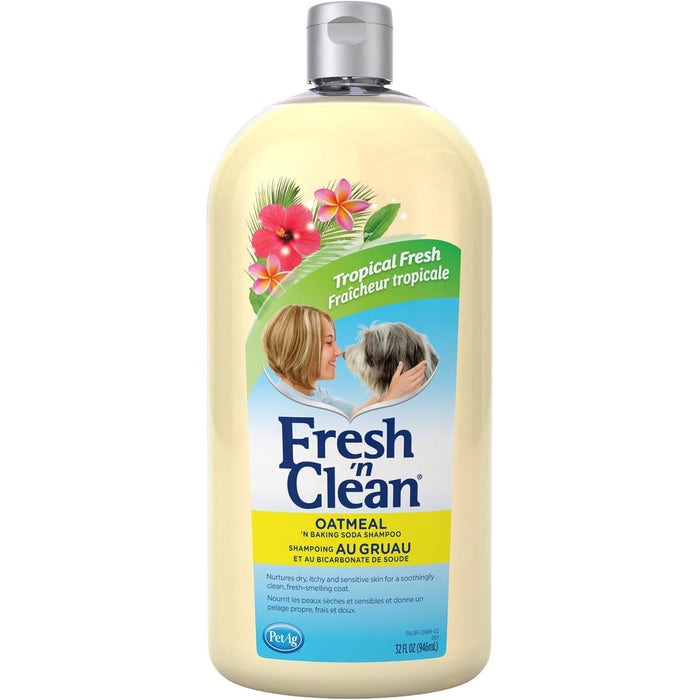 Fresh 'n Clean Oatmeal 'n Baking Soda Dog Shampoo - 013TRP-22469 - 32 oz - 6