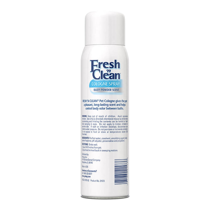 Fresh 'n Clean Pet Cologne Sprays - 013TRP-5736 - Baby Powder - 12 oz - 9