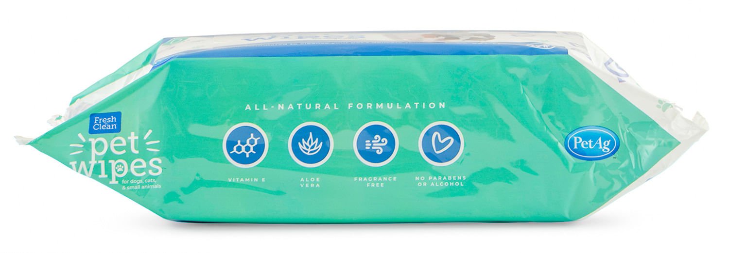 Fresh 'n Clean Pet Wipes, 100 ct - Jeffers - Animal & Pet Supplies > Pet Grooming